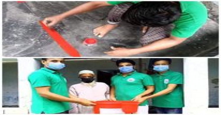 পীরগাছায় করোনা সংক্রমণ রোধে স্বপ্ন ছুঁই ইয়ুথ ফাউন্ডেশনের নানা উদ্যোগ